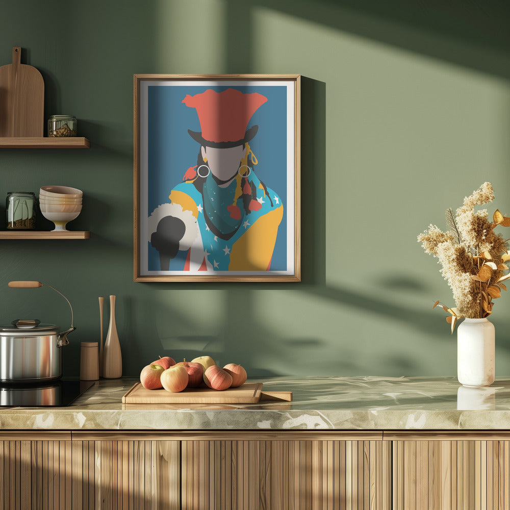 Boy George Minimalist Pop Art Poster